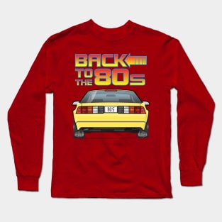 back to the 80's Long Sleeve T-Shirt